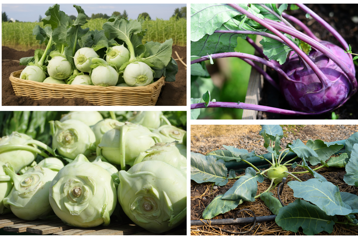 Kohl Rabi - Heirloom Mix