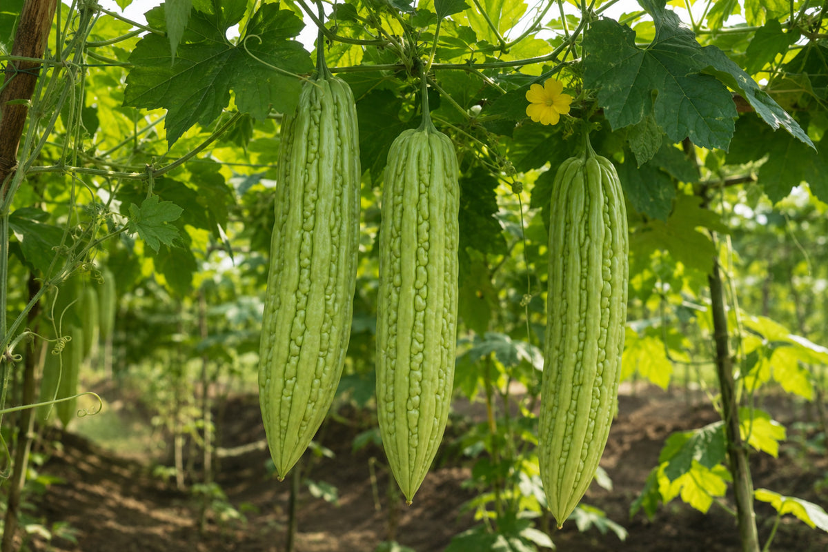 Bitter Melon Canton Green F1 Seeds product image
