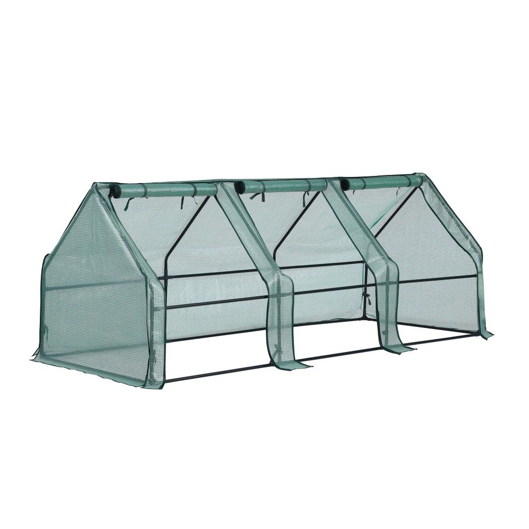 Green Fingers Mini Greenhouse – 240 × 90 × 90cm