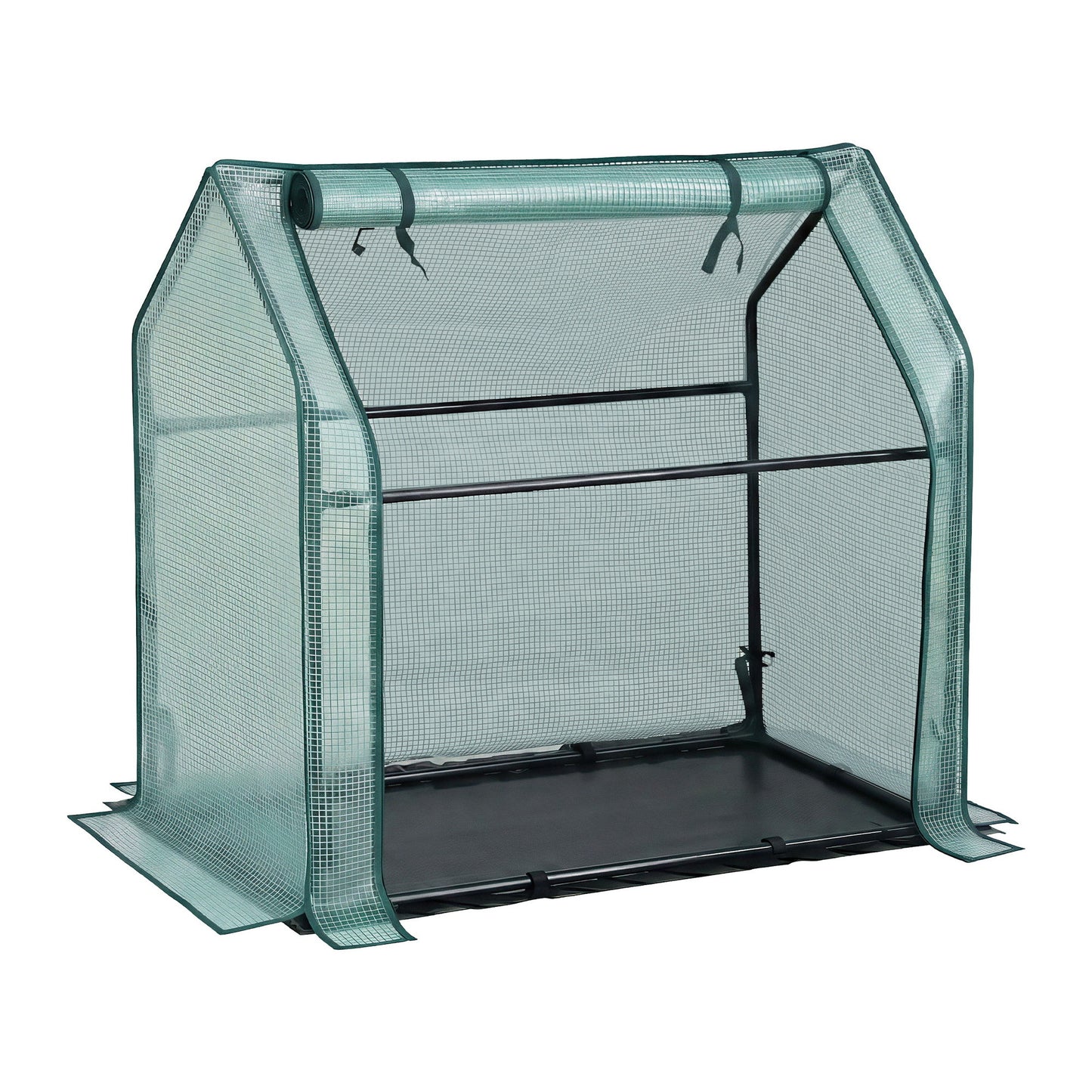 Green Fingers Mini Greenhouse – 91 × 46 × 84cm