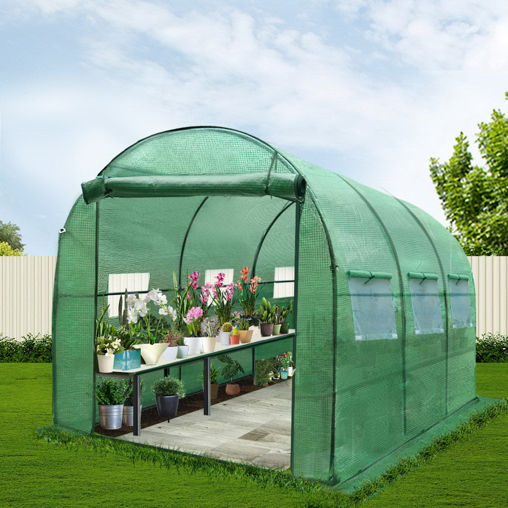 Green Fingers Walk-In Greenhouse – 3 × 2 × 2m